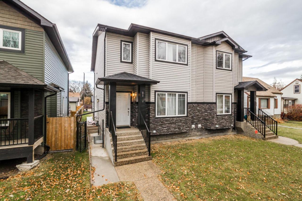 Vibrant Modern Oasis - Free Parking, Netflix, Fast Wi-Fi - Long Stays Welcome Edmonton Exterior foto